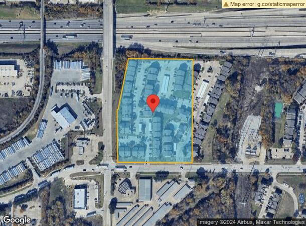  1960 W Tarrant Rd, Grand Prairie, TX Parcel Map