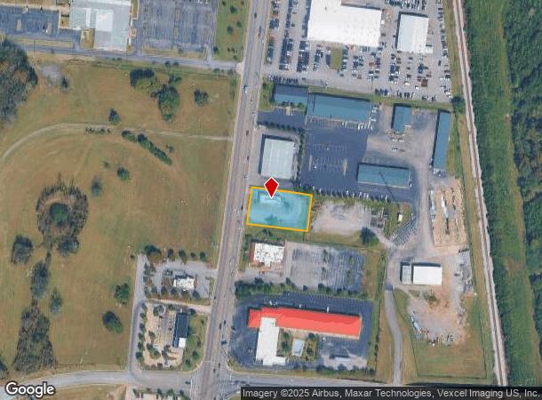  1841 S Church St, Murfreesboro, TN Parcel Map