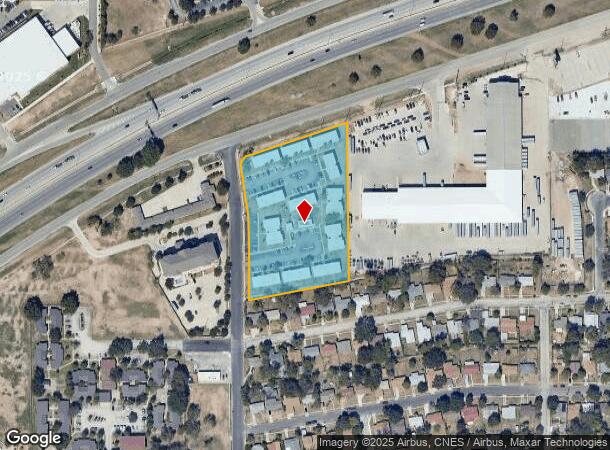  1514 Upland Rd, San Antonio, TX Parcel Map