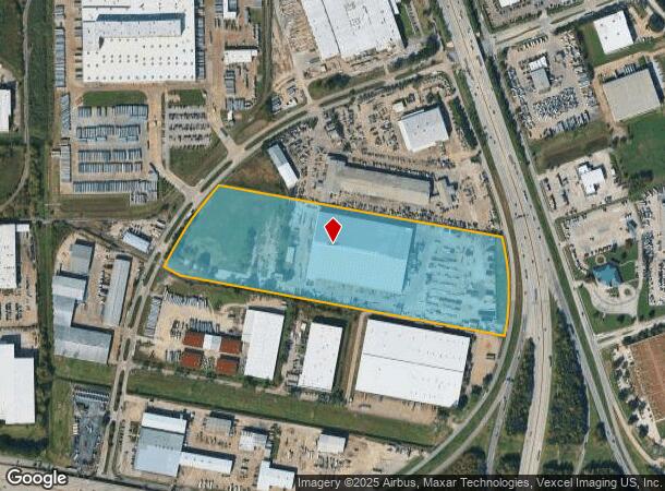  555 Gellhorn Dr, Houston, TX Parcel Map
