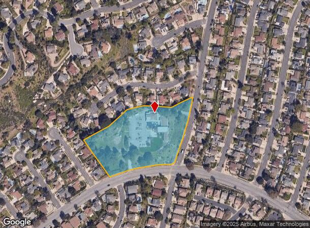  3947 Kimber Dr, Newbury Park, CA Parcel Map