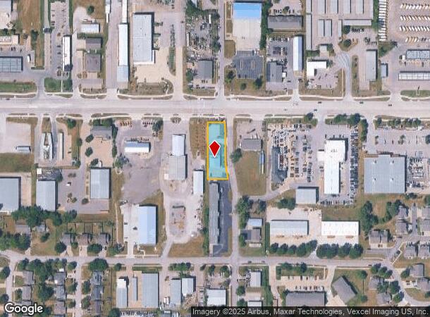 1121 E 23Rd St, Lawrence, KS Parcel Map