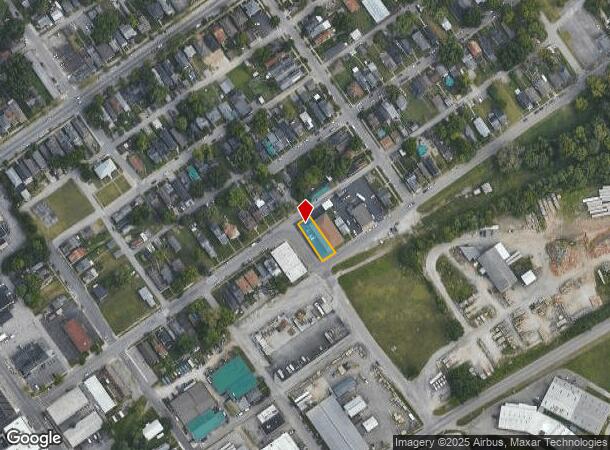  1825 E Market St, New Albany, IN Parcel Map