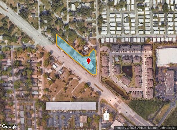 15500 Roosevelt Blvd, Clearwater, FL Parcel Map