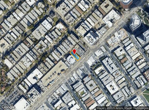  11917 Wilshire Blvd, Los Angeles, CA Parcel Map