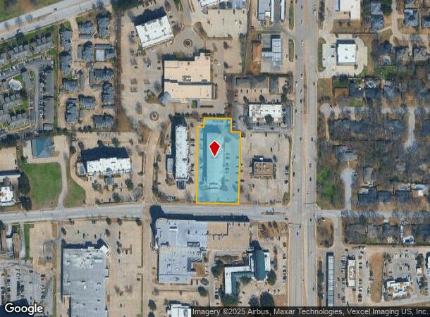 820 Thousand Oaks Dr, Hurst, TX Parcel Map