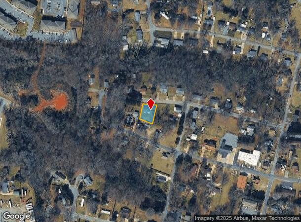  1392 15Th Ave Ne, Hickory, NC Parcel Map