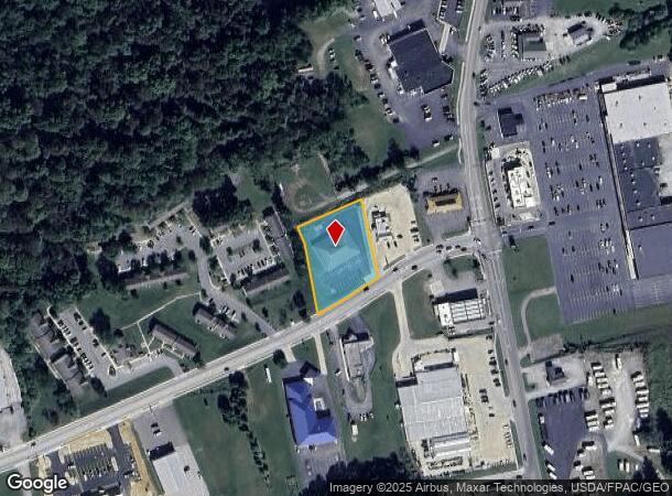 102 Harry Sauner Rd, Hillsboro, OH Parcel Map