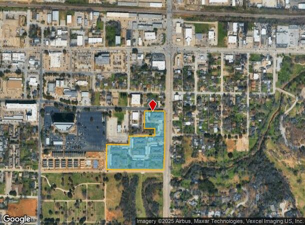  400 N Collins St, Arlington, TX Parcel Map