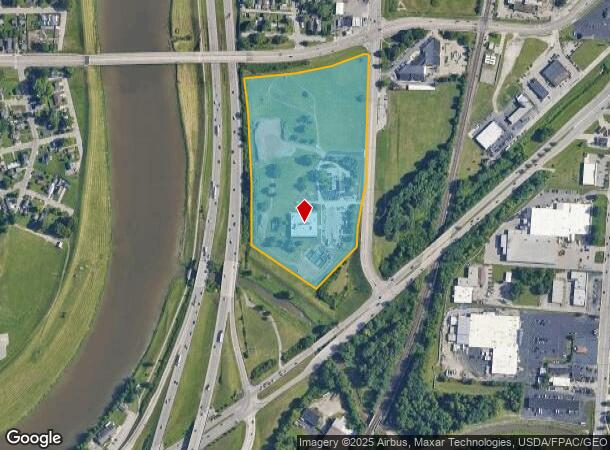  4257 Dryden Rd, Moraine, OH Parcel Map