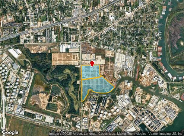  539 S Sheldon Rd, Channelview, TX Parcel Map