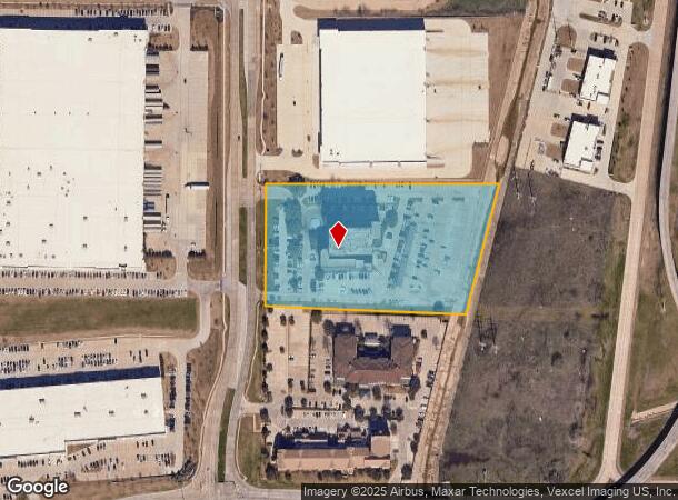 2300 Valley View Ln, Irving, TX Parcel Map