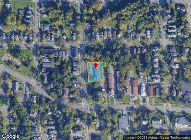 205 Westcott St, Syracuse, NY Parcel Map