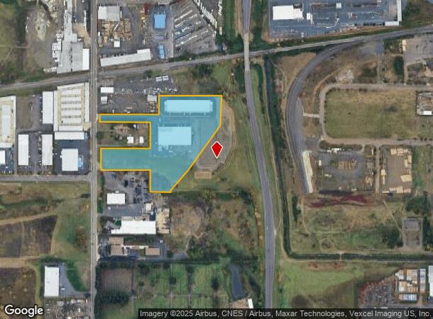  87 S Danebo Ave, Eugene, OR Parcel Map