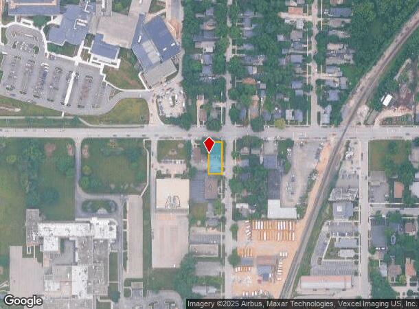 102 S Hager Ave, Barrington, IL Parcel Map