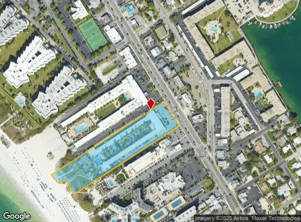 6200 Gulf Blvd, St Pete Beach, FL Parcel Map