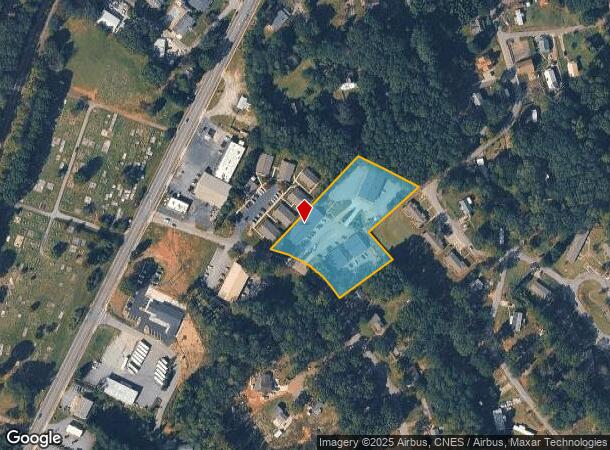  101 Appletree Ave, Central, SC Parcel Map