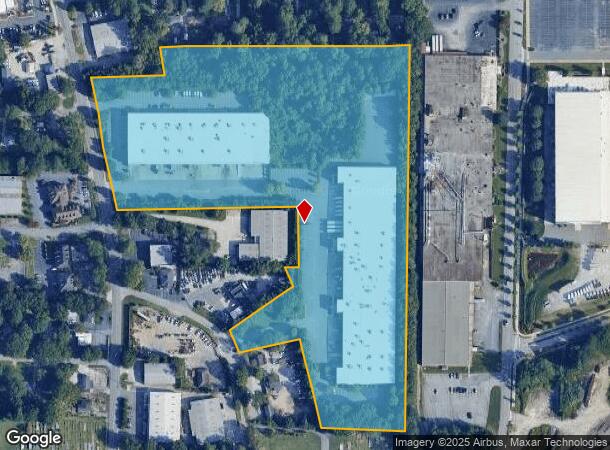  3719 N Peachtree Rd, Atlanta, GA Parcel Map