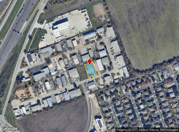 40121 Industrial Park Cir, Georgetown, TX Parcel Map