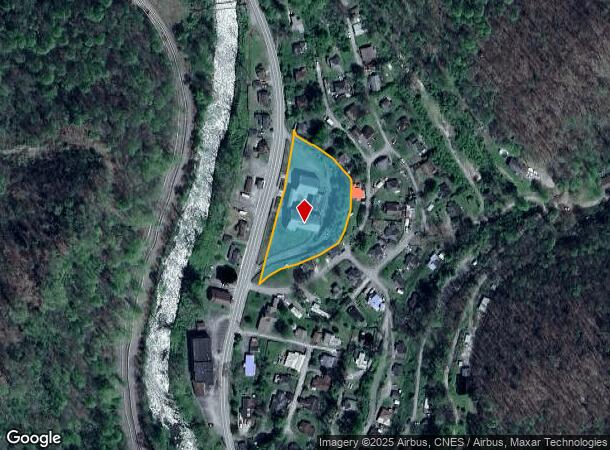 E S W Va Rt 10, Itmann, WV Parcel Map