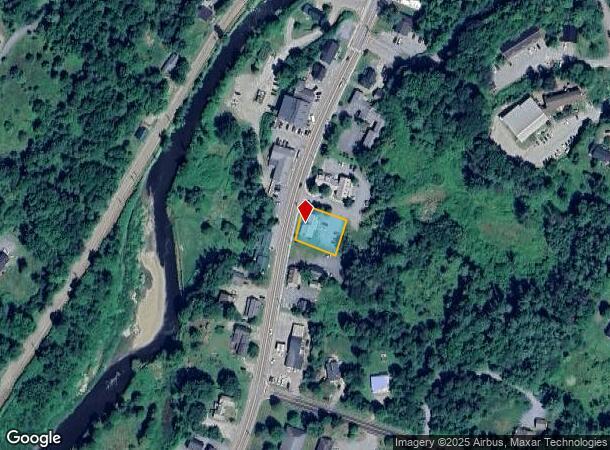  673 S Main St, Stowe, VT Parcel Map