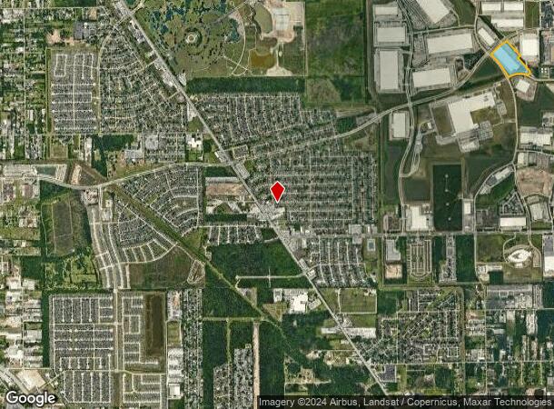  10484 Greens Crossing Blvd, Houston, TX Parcel Map