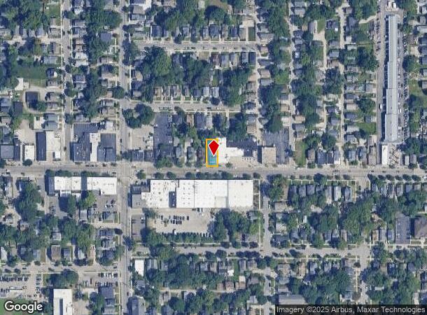  1033 Fulton St E, Grand Rapids, MI Parcel Map