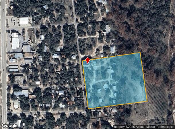  692 S Evergreen St, Leakey, TX Parcel Map