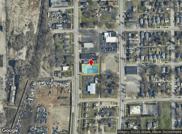  2828 S Main St, South Bend, IN Parcel Map