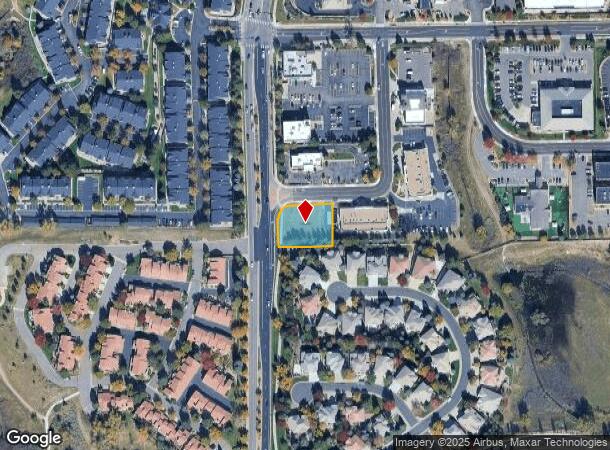  8990 S Yosemite St, Littleton, CO Parcel Map