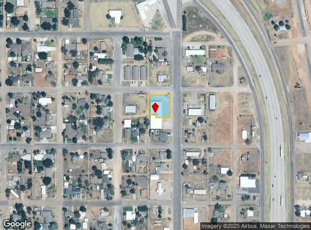 1411 Avenue D, Abernathy, TX Parcel Map