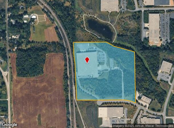 N106w13500 Bradley Way, Germantown, WI Parcel Map