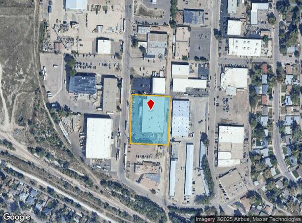 2815 N El Paso St, Colorado Springs, CO Parcel Map