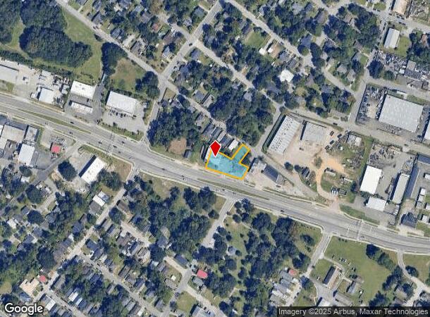  2008 W Bay St, Savannah, GA Parcel Map