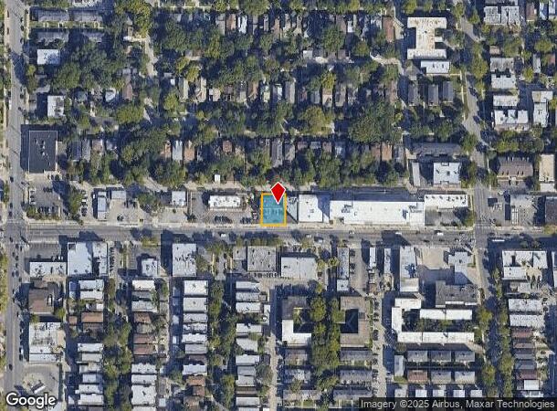  1101 Howard St, Evanston, IL Parcel Map