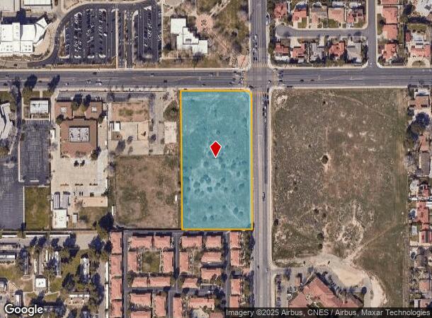 K/30Th Vac Corner Ave, Lancaster, CA Parcel Map