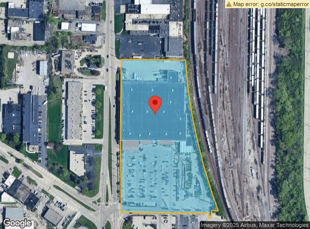  4100 N 124Th St, Milwaukee, WI Parcel Map