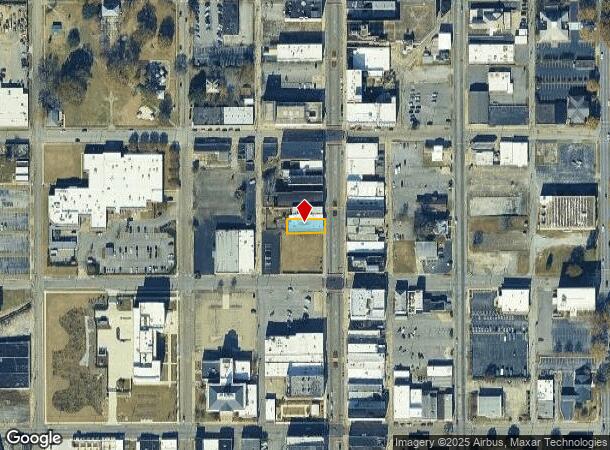 1214 Noble St, Anniston, AL Parcel Map