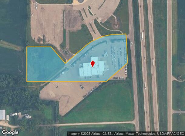  3700 W Frontage Rd, Owatonna, MN Parcel Map