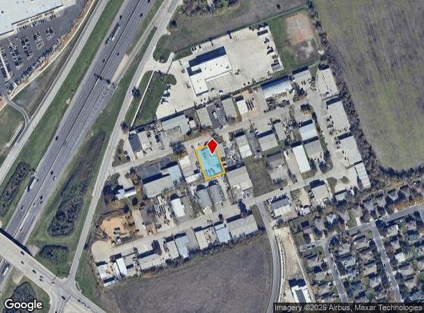  40208 Industrial Park Cir, Georgetown, TX Parcel Map