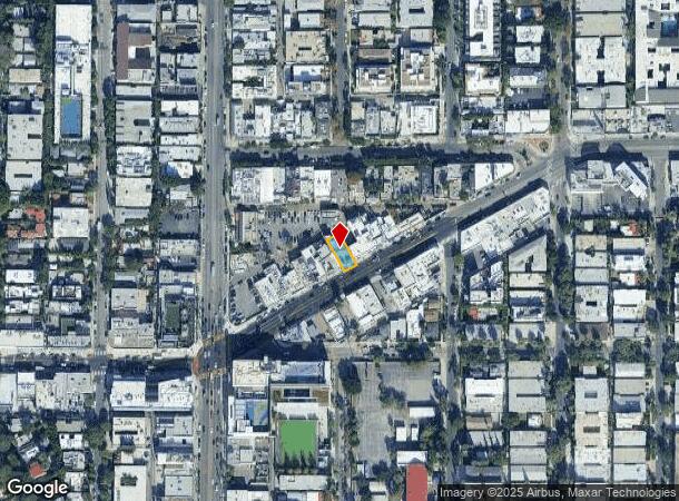  8457 Melrose Ave, West Hollywood, CA Parcel Map