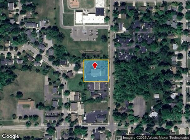 624 S Cedar St, Mason, MI Parcel Map