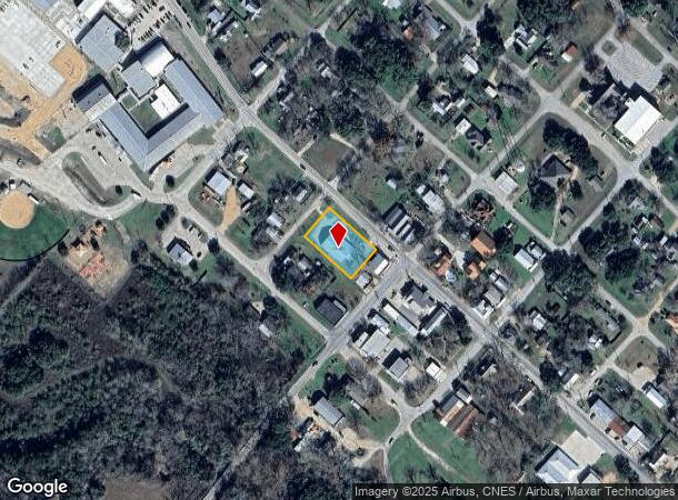 615 N Main St, Burton, TX Parcel Map