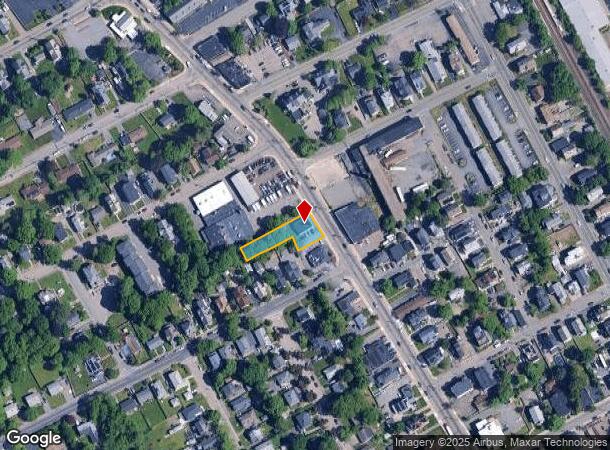  756 N Main St, Brockton, MA Parcel Map