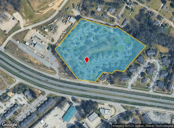  1004 Mineral Cir, Sumter, SC Parcel Map