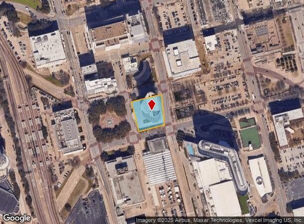 400 S Record St, Dallas, TX Parcel Map