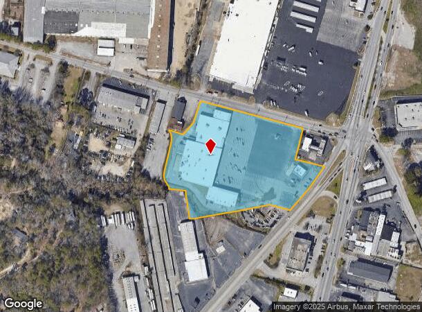  1618 Airport Blvd, West Columbia, SC Parcel Map