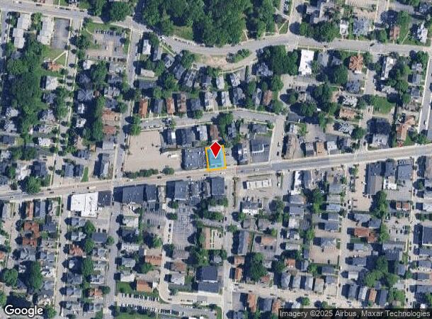  110 Highland St, Worcester, MA Parcel Map