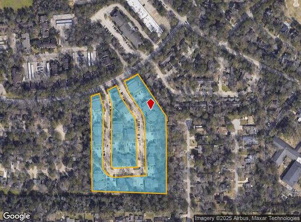 3451 Tangle Brush Dr, Spring, TX Parcel Map