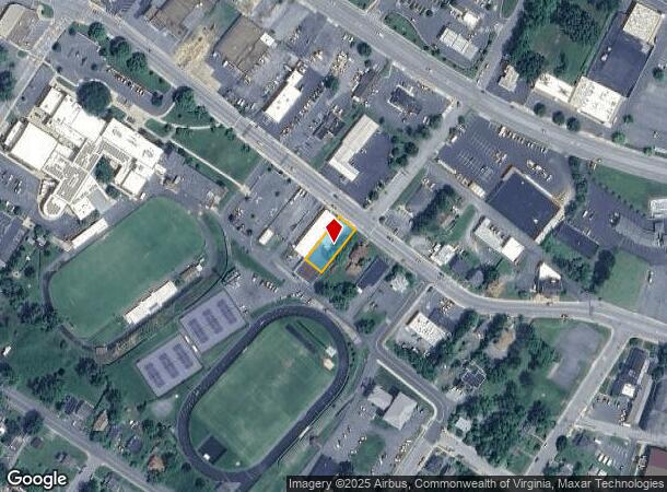  1018 W Main St, Waynesboro, VA Parcel Map